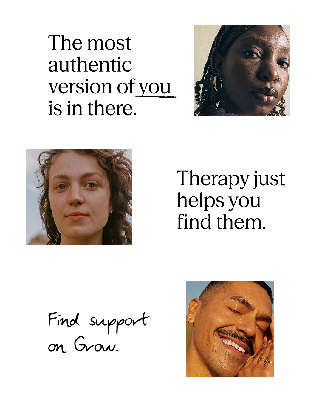 Grow Therapy Facebook ad