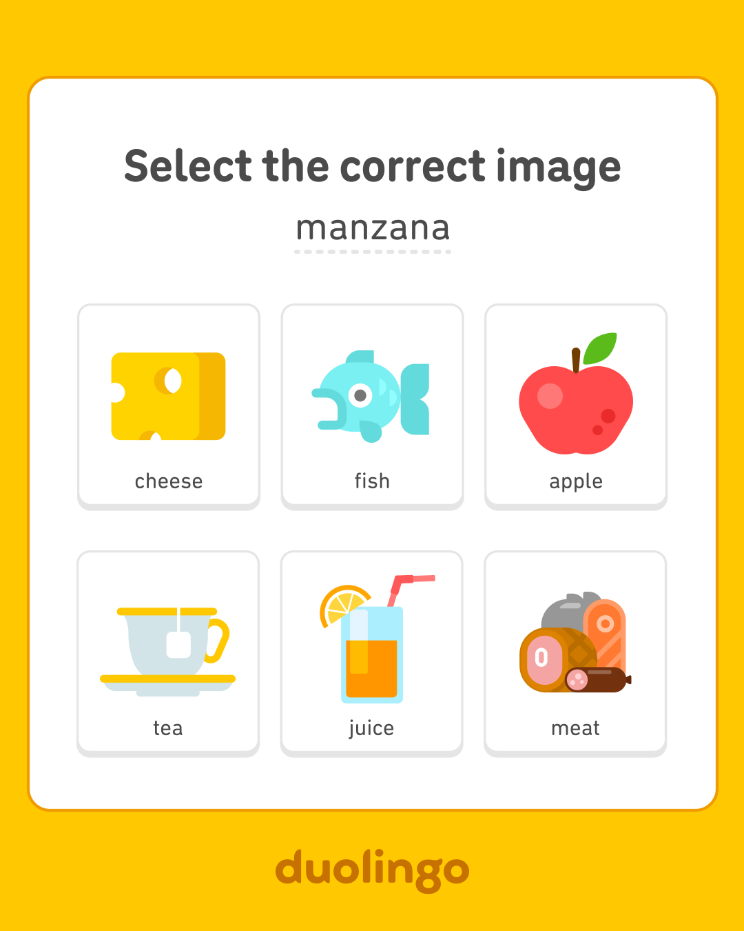 Duolingo Facebook ad
