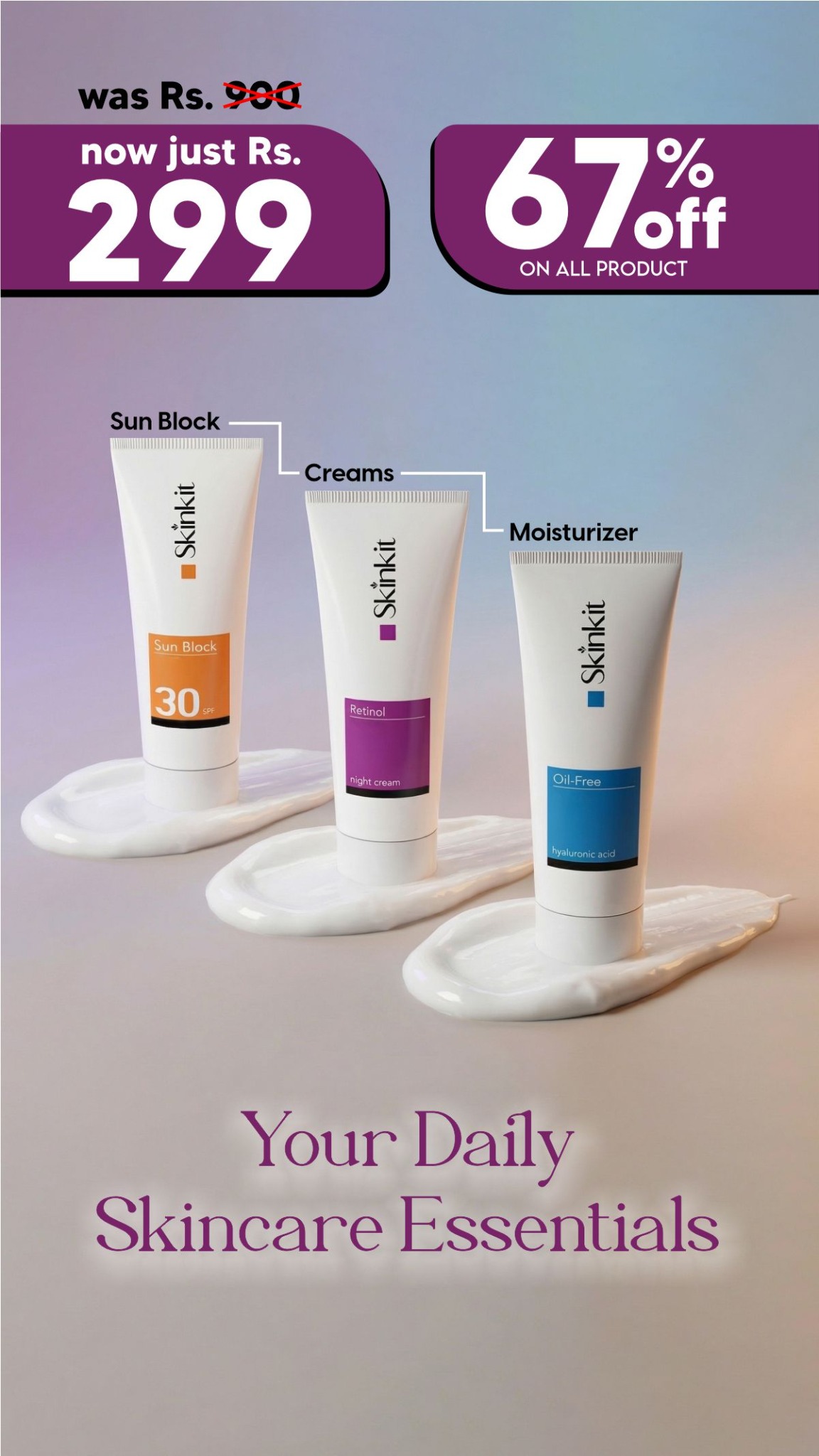 Skin Kit Facebook ad