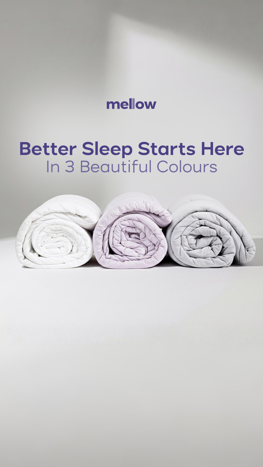 Mellow Comforters Facebook ad