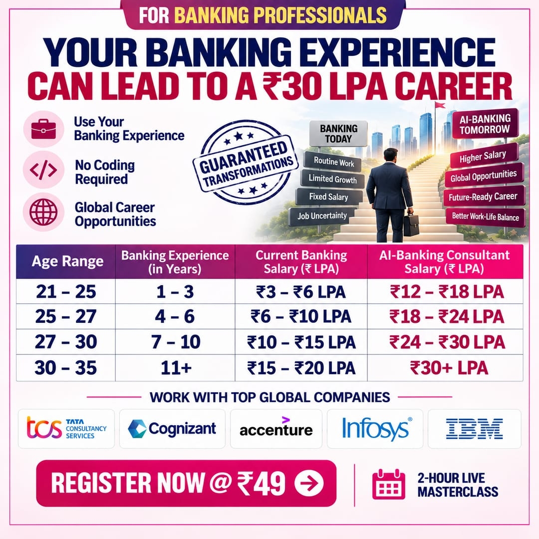 Switchtotech.in Facebook ad: Banking to IT: A Smarter Move for Experienced Professionals