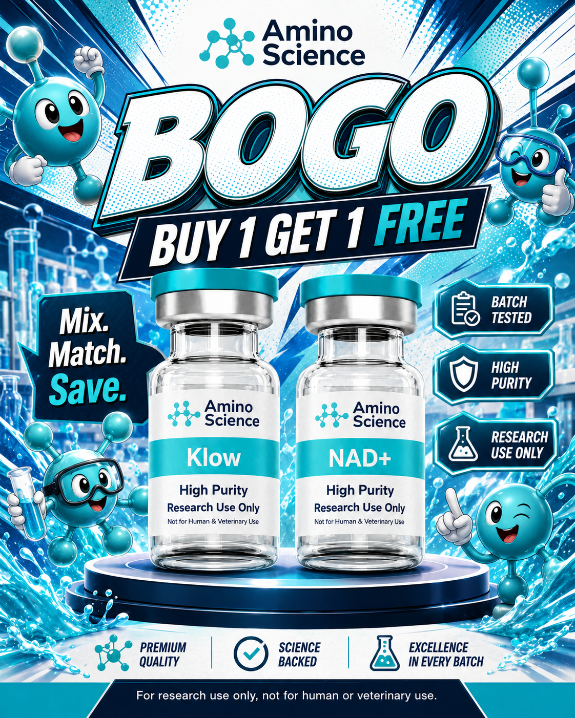 Amino Science Labs Facebook ad