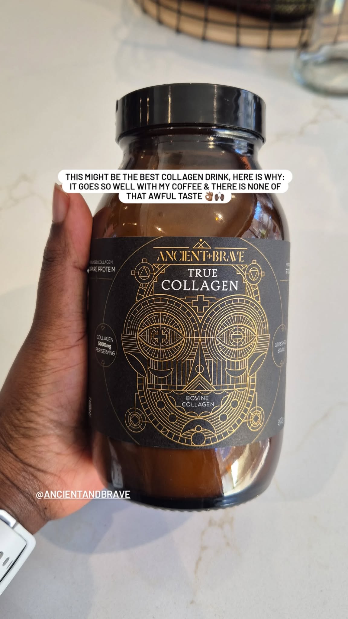 Ancient + Brave Facebook ad: Get 20% Off + Ritual Scoop