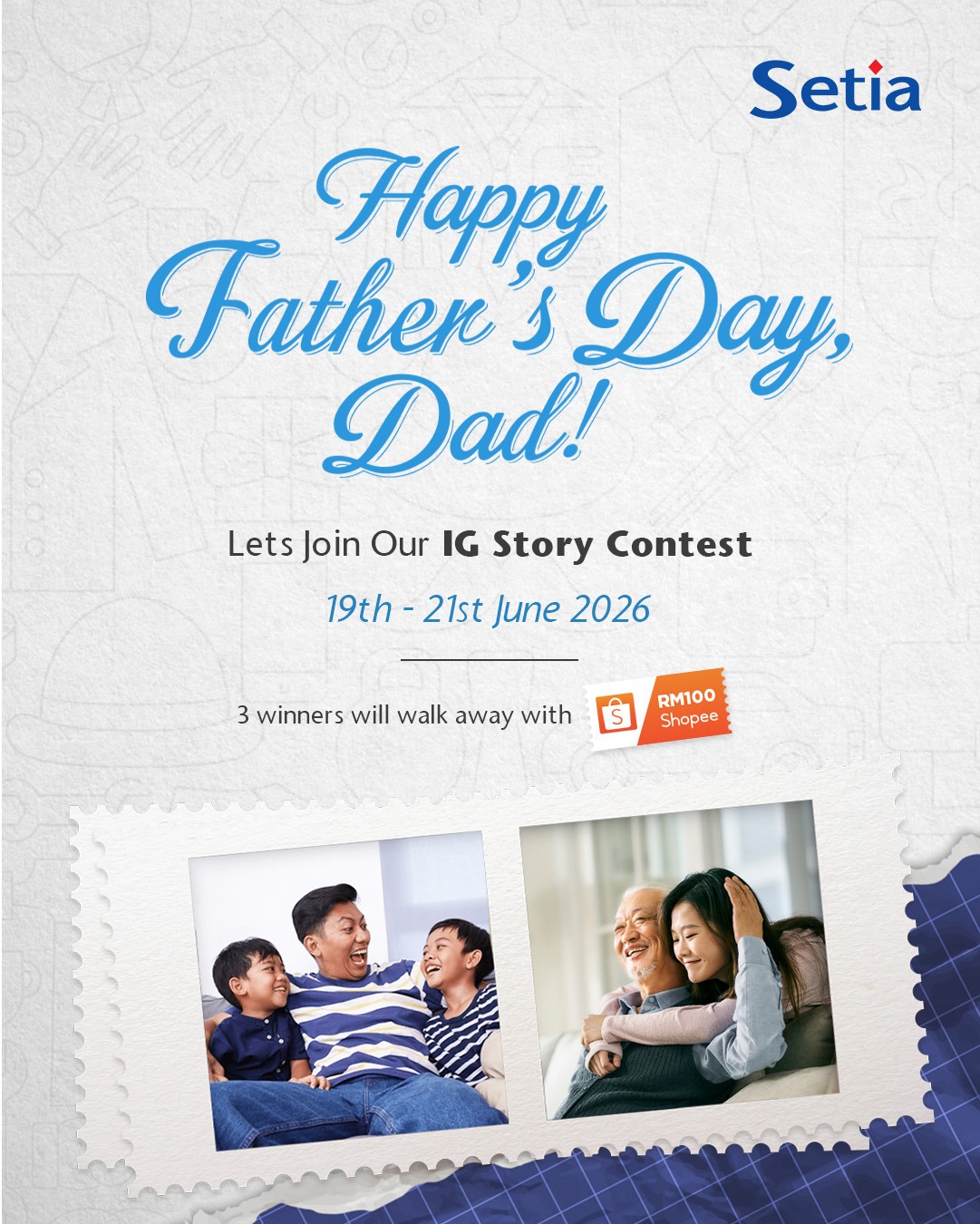 S P Setia Facebook ad: Every home has a voice that holds it…