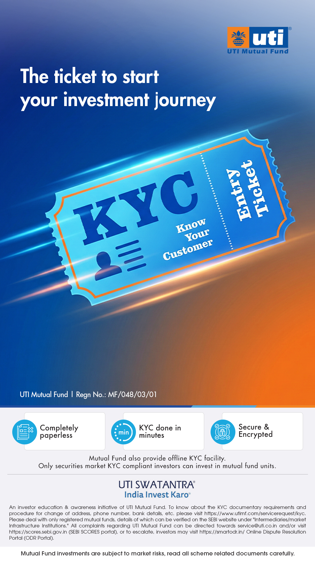 UTI Mutual Fund Facebook ad