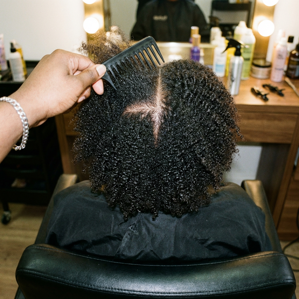 Jessica Miller Facebook ad: Hair Priority Complex