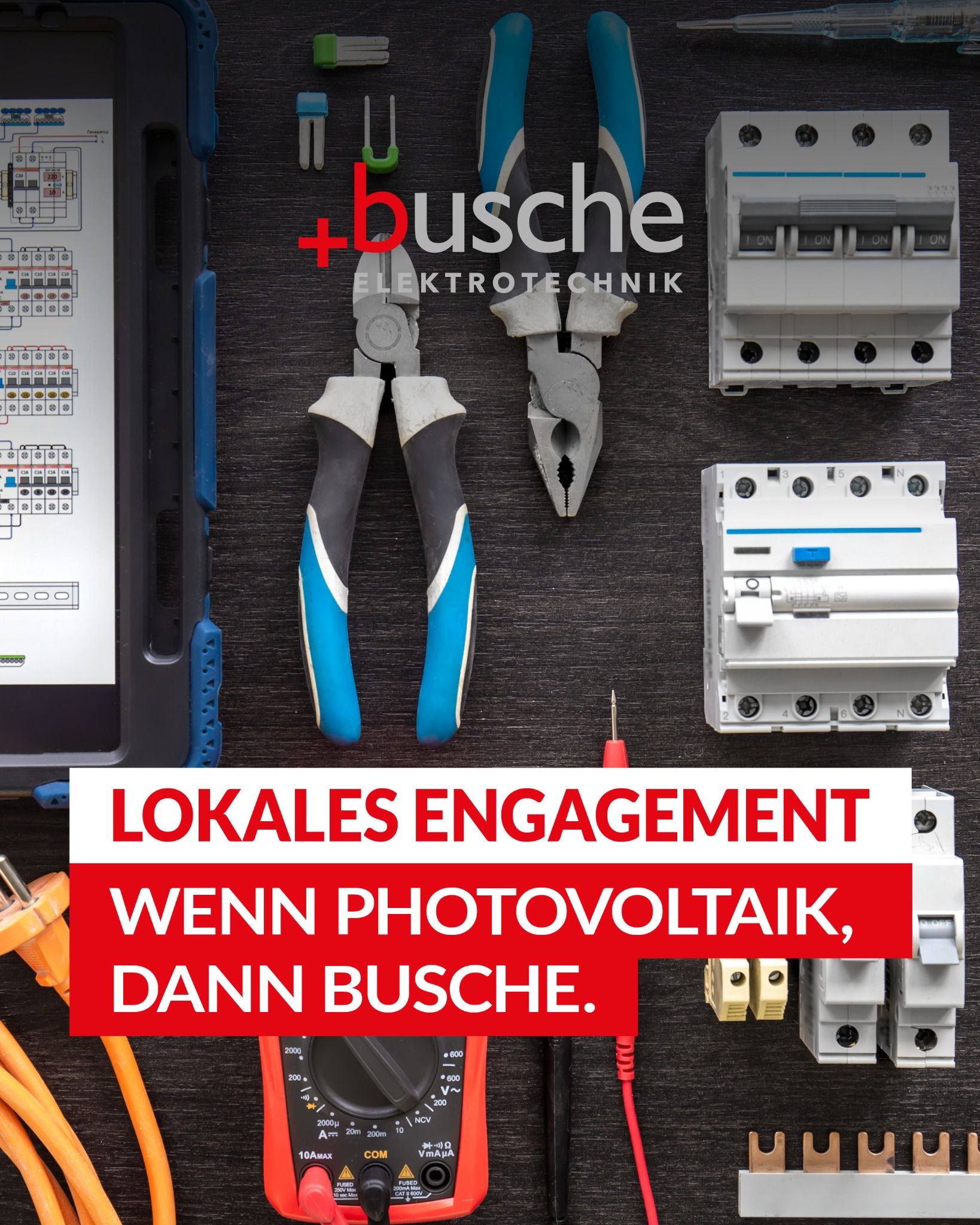 Busche Elektrotechnik GmbH Facebook ad