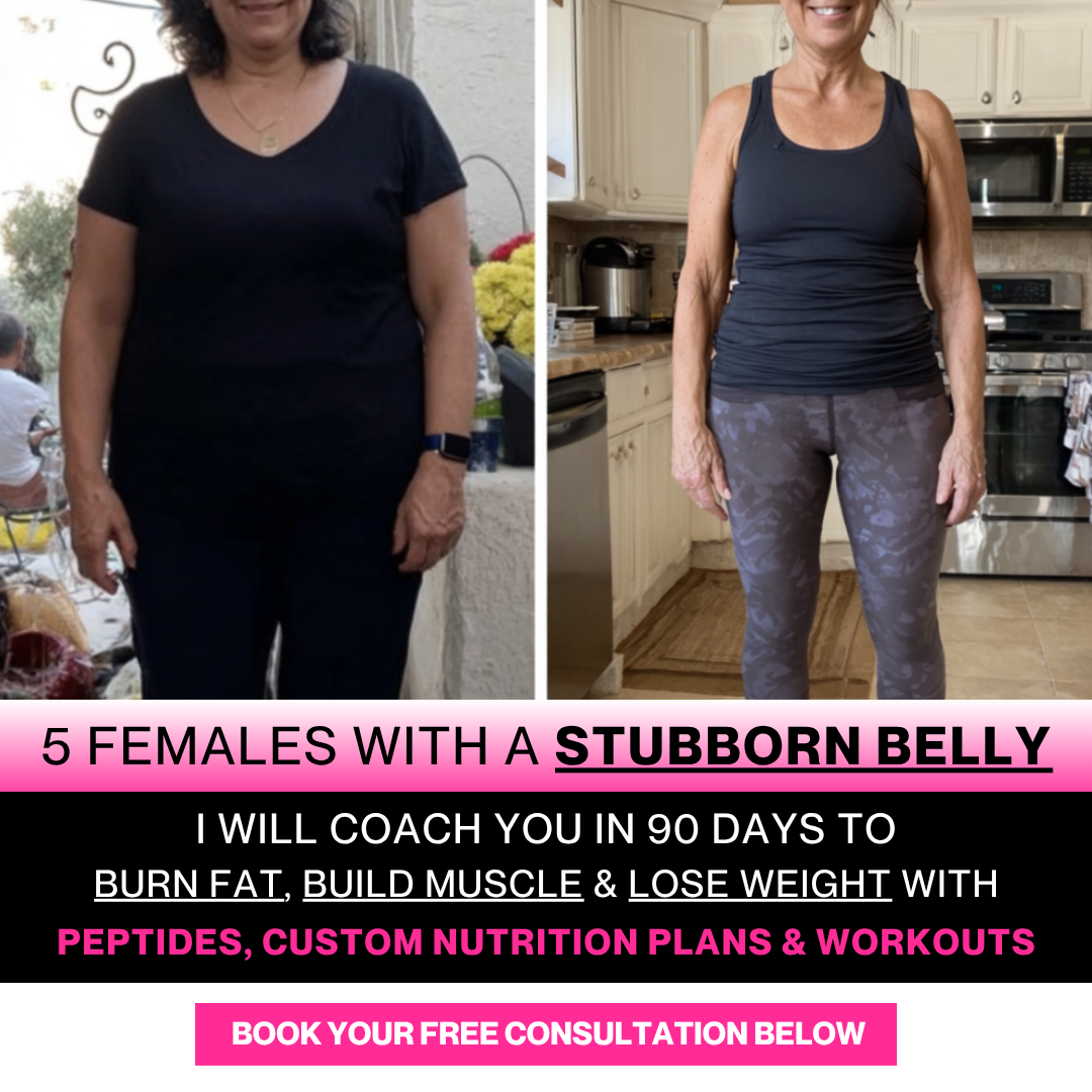 The Longevity Clinic Facebook ad: We fix your Fat Loss.
