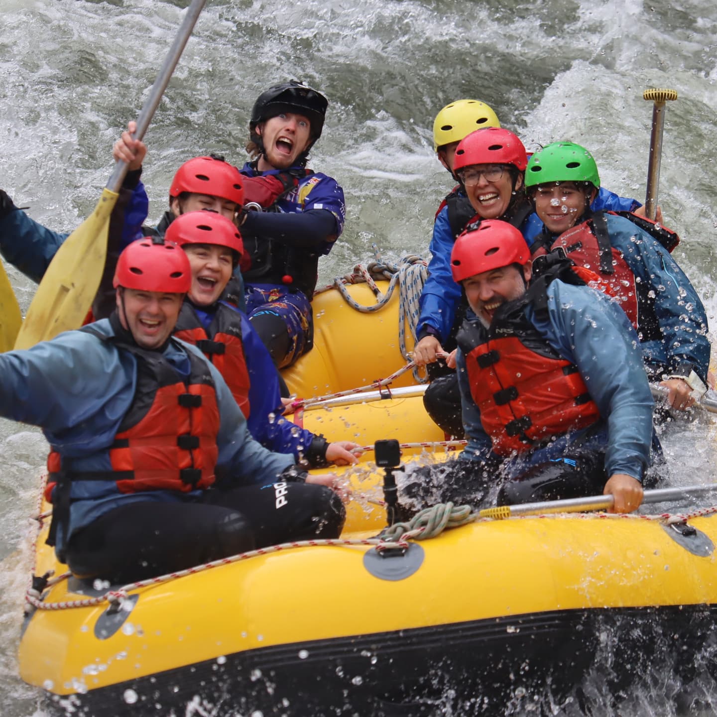 Tongariro River Rafting Facebook ad: Top Rated on Tripadvisor