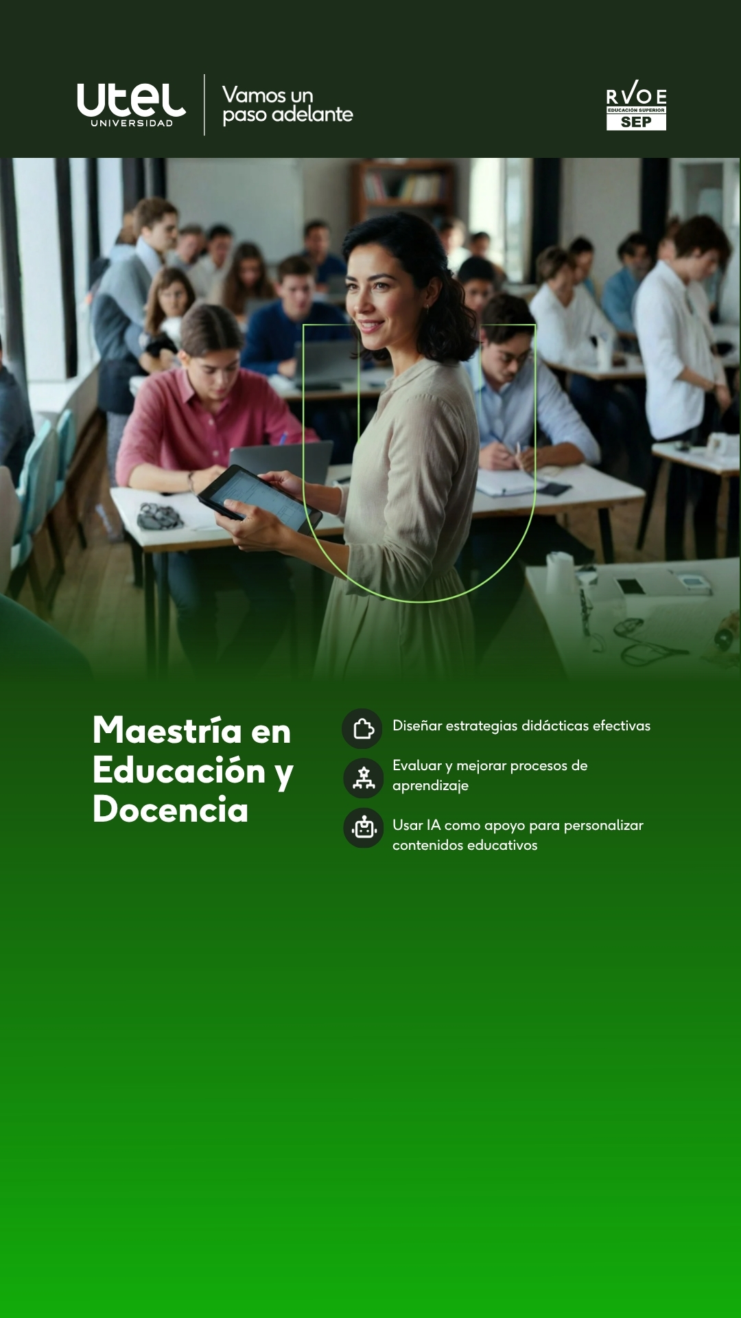 Utel Universidad Facebook ad