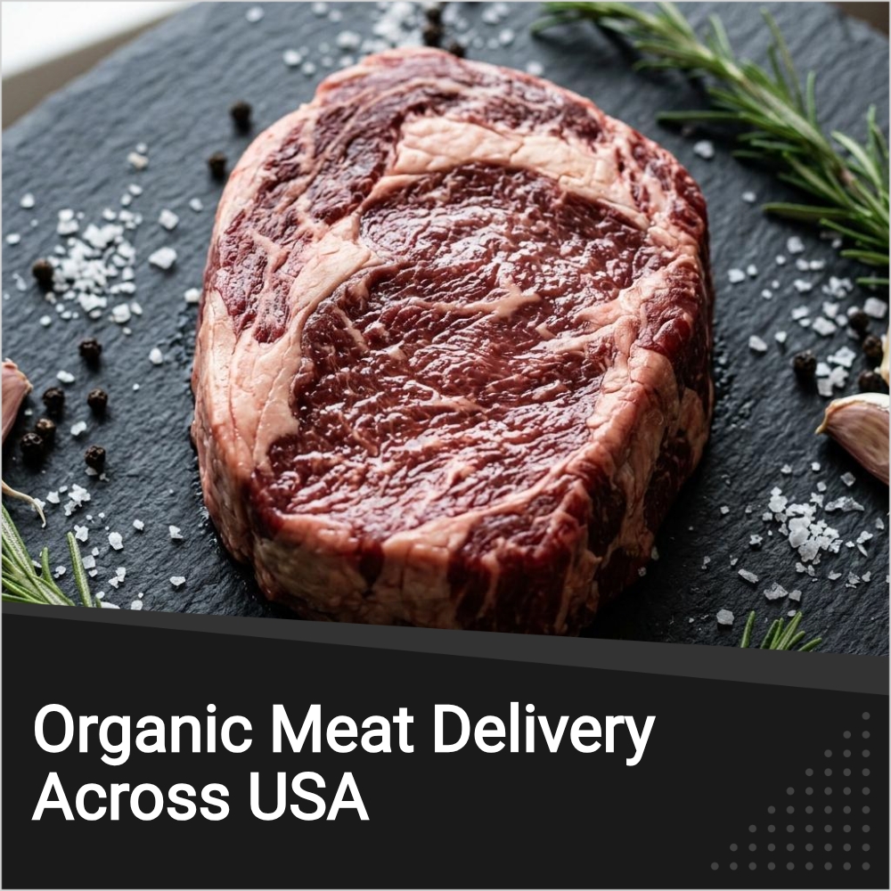 Thesearchhound Glow Facebook ad: Organic Meat Delivery Across USA!