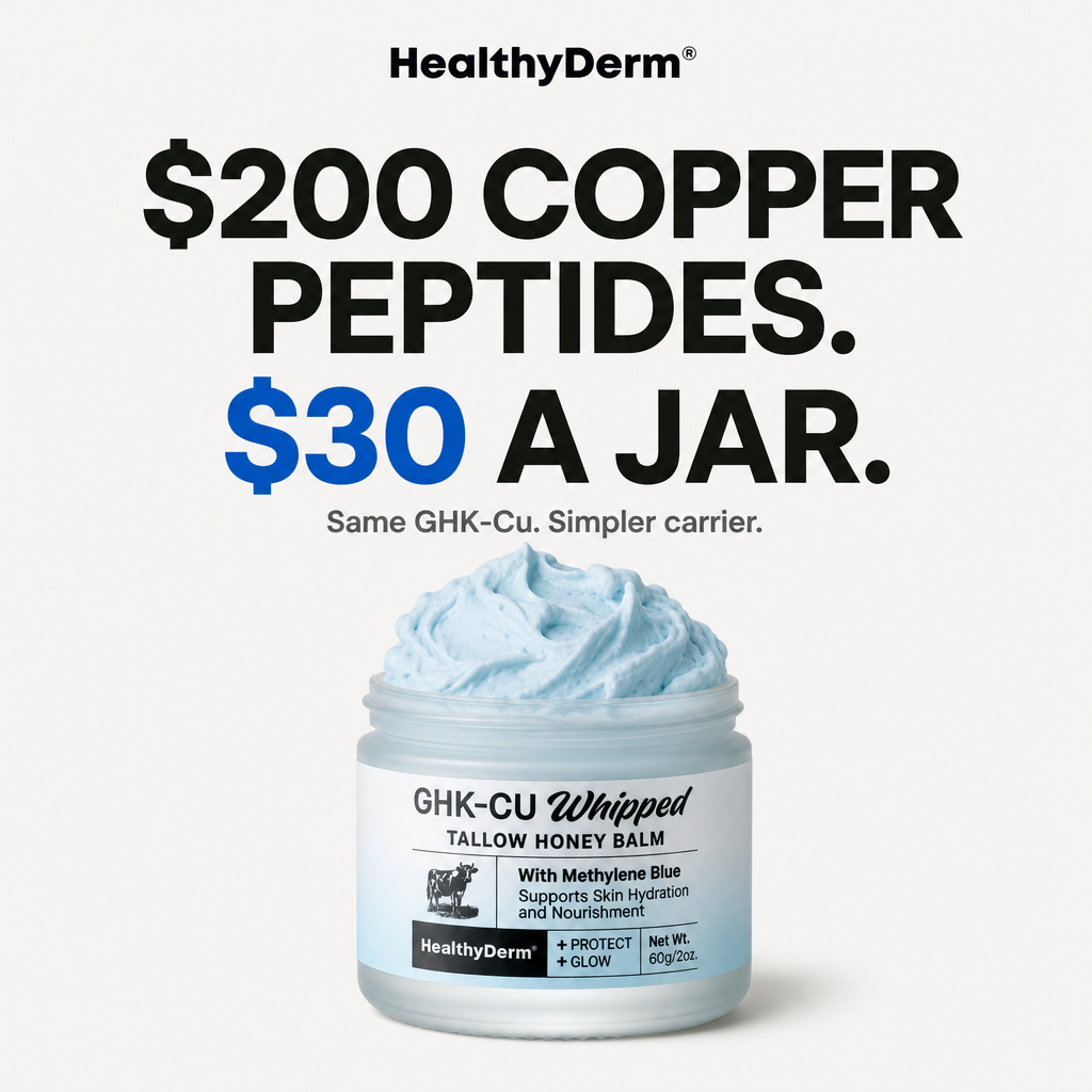 HealthyDerm Skincare Facebook ad