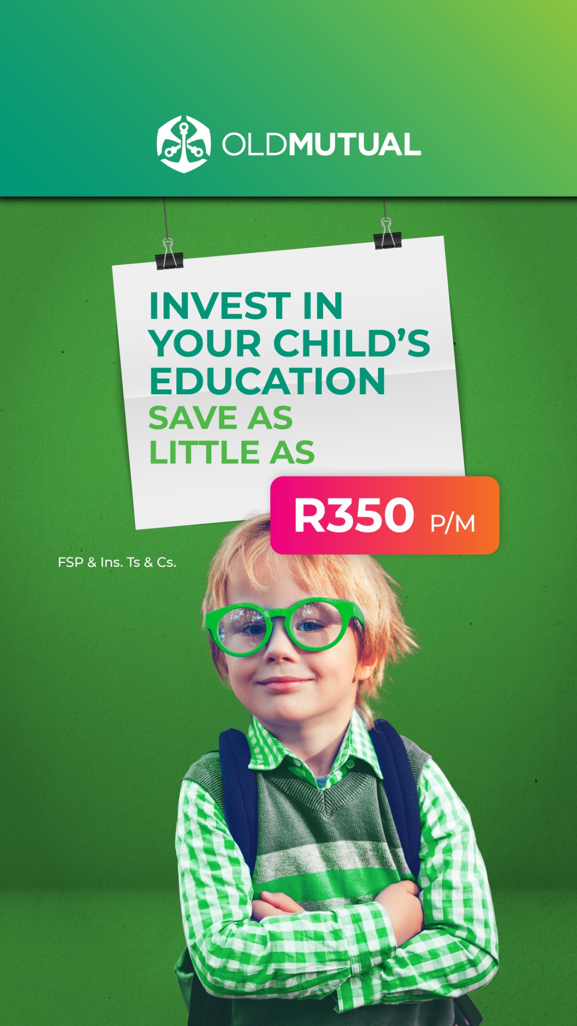 Old Mutual South Africa Facebook ad