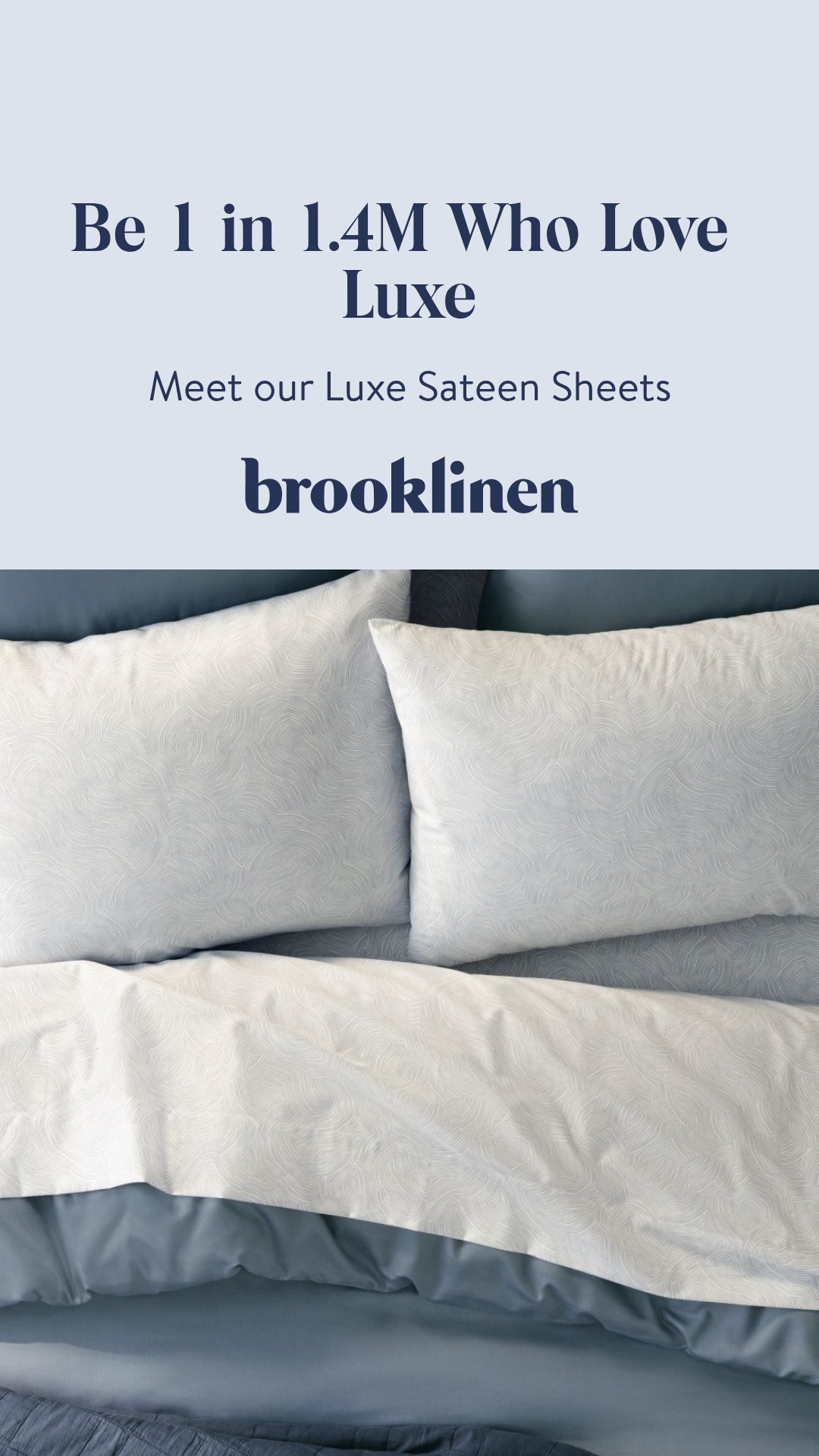 Brooklinen Facebook ad