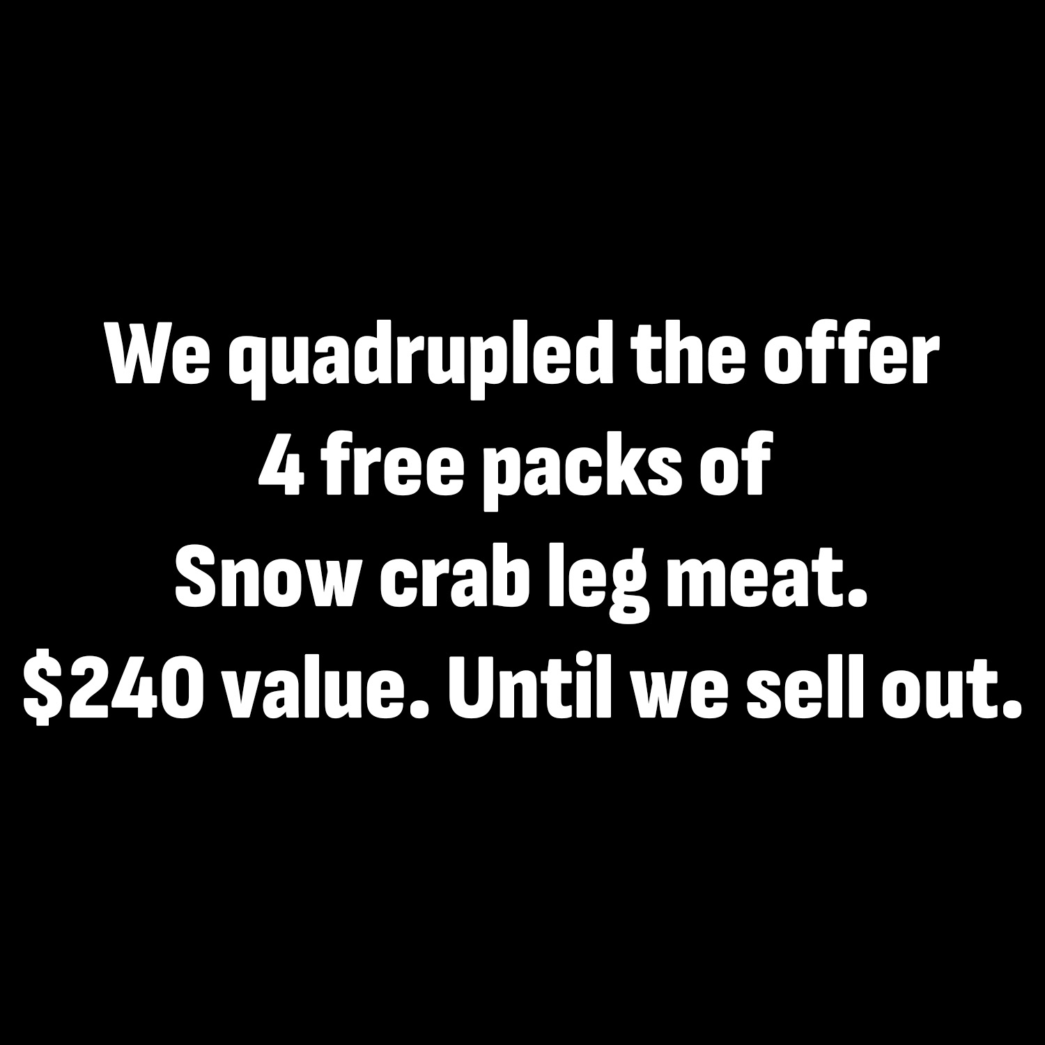 PrimeFish Seafood Co. Facebook ad