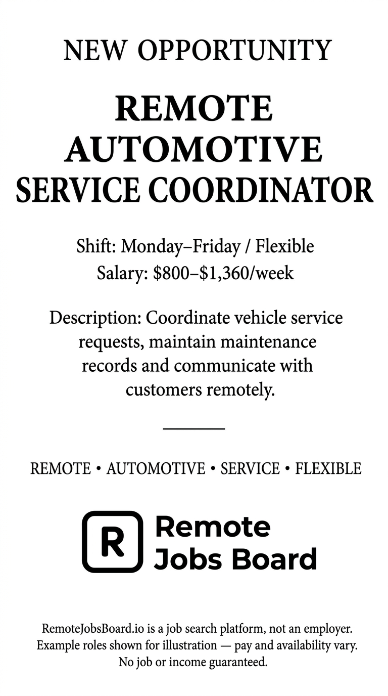 Remote Jobs Board - Work From Anywhere Facebook ad