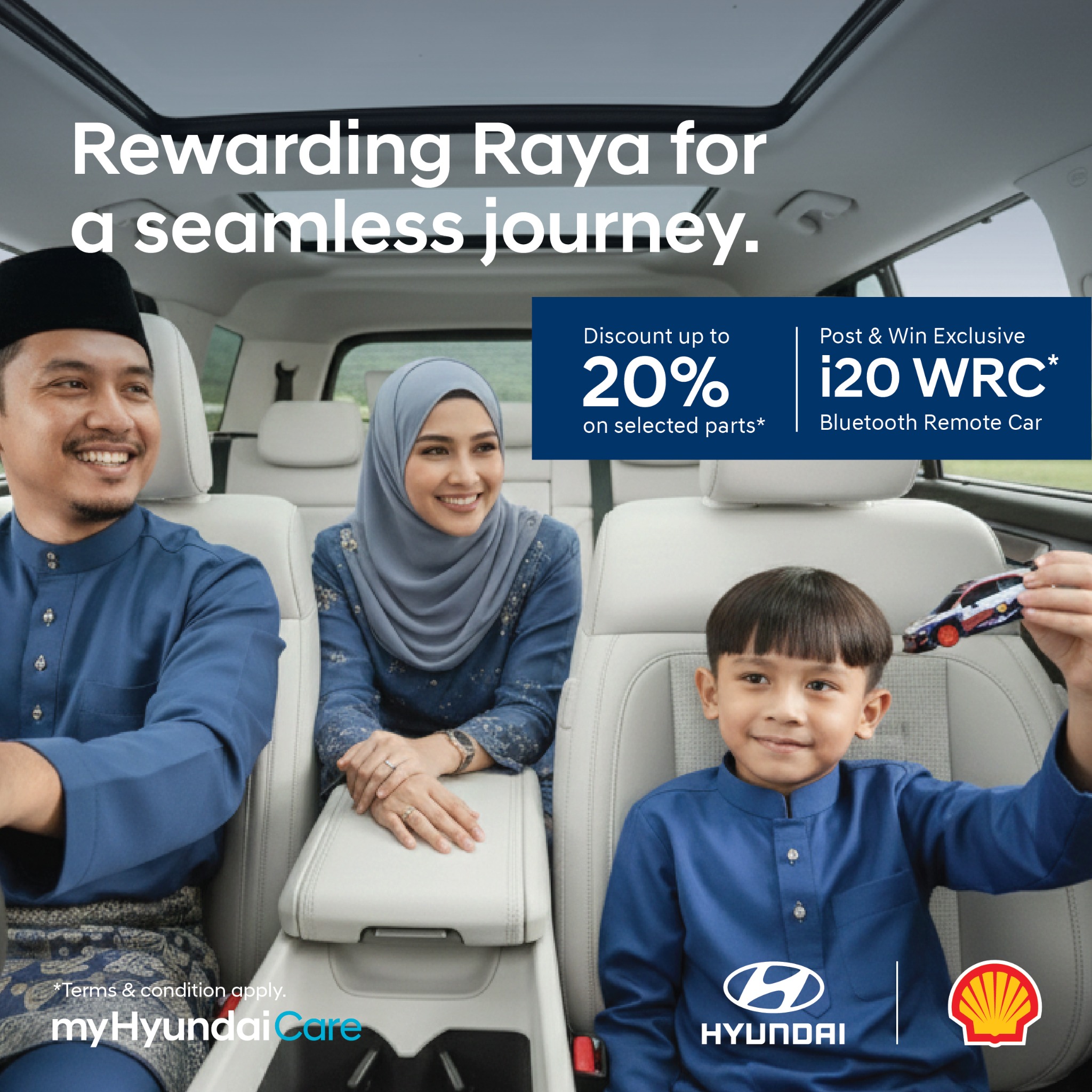 Hyundai Motor Malaysia Facebook ad: Up to 20% Off Parts + Win i20 WRC!