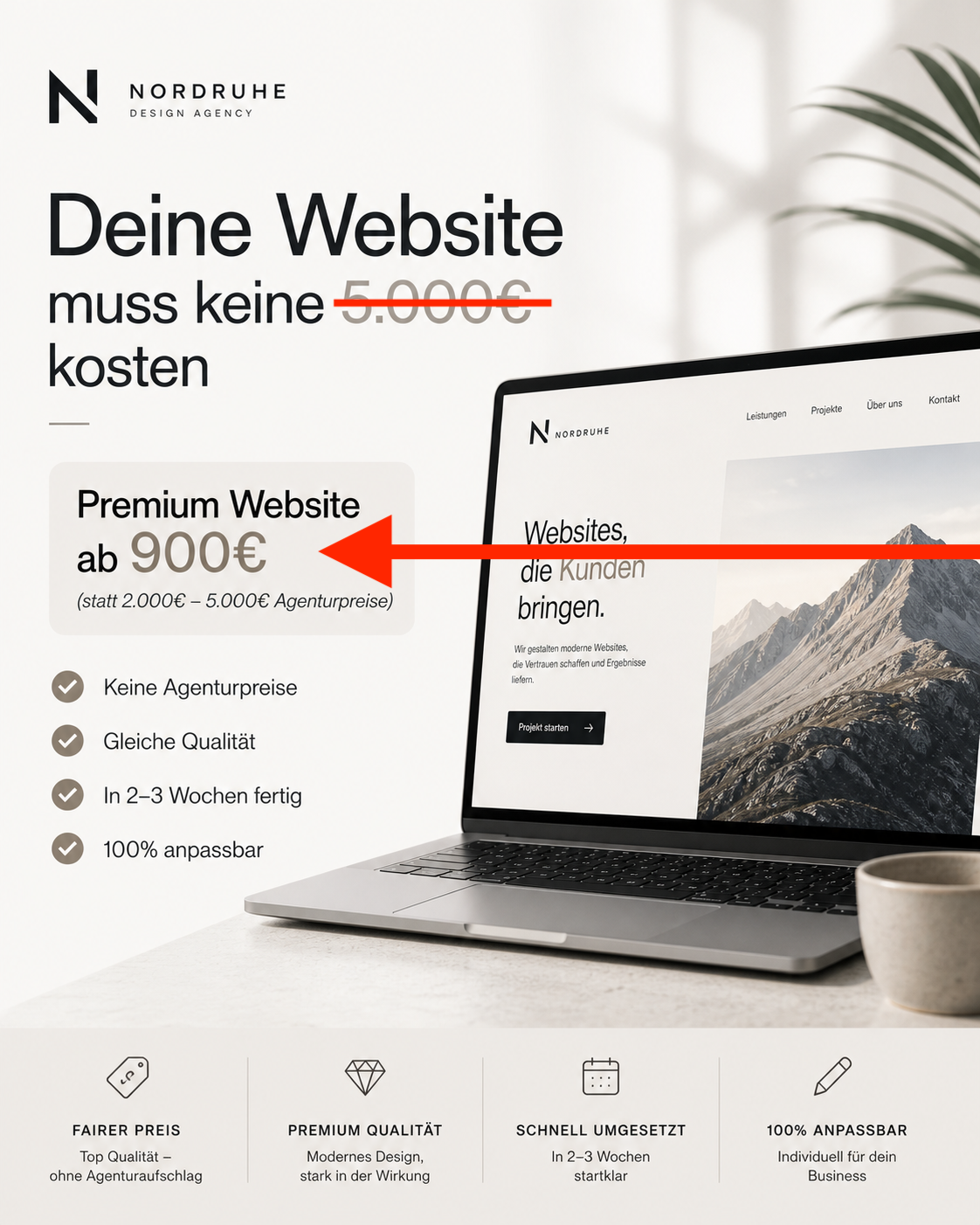 Webdesign Agentur Nordruhe Facebook ad