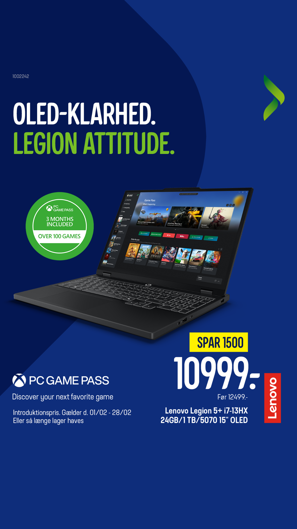 Elgiganten Gaming DK Facebook ad from Feb 14, 2026