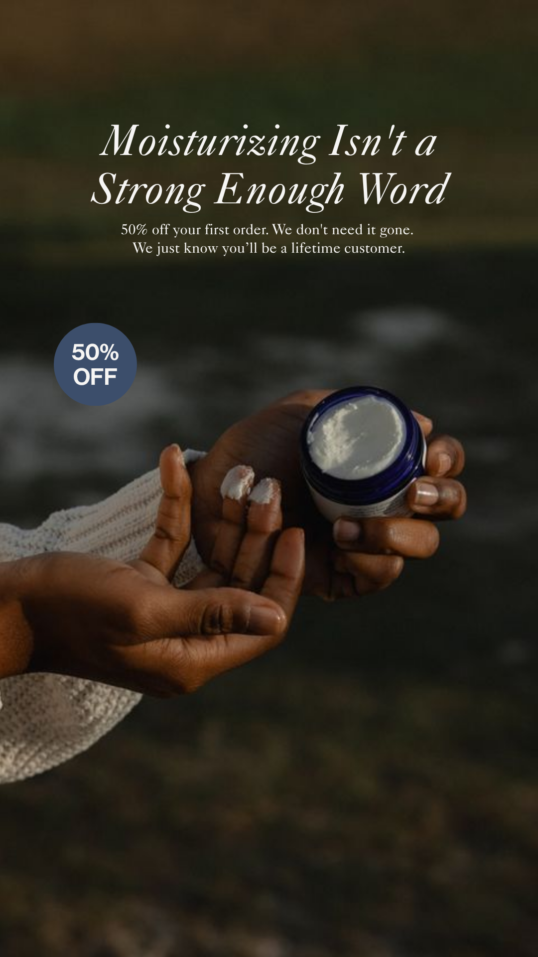 Toups and Co Organics Facebook ad