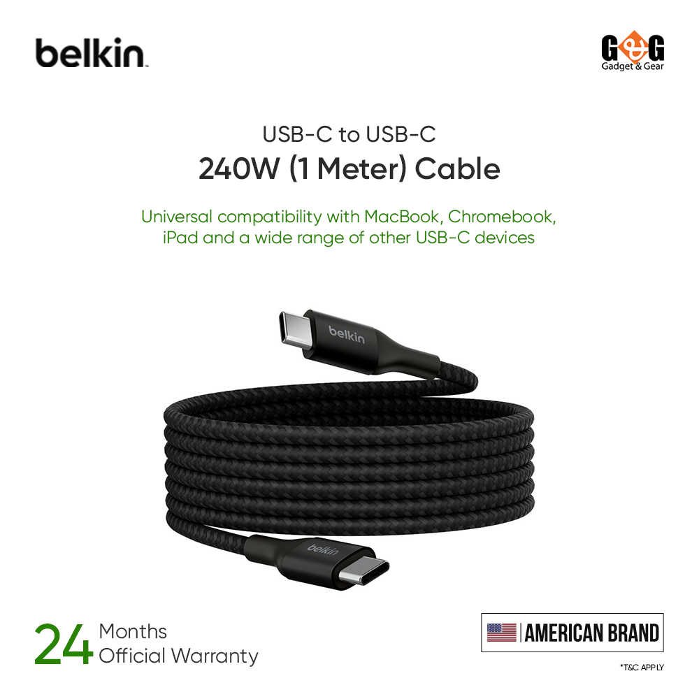 Gadget & Gear Facebook ad: Power, charge, and connect confidently with Belkin-a…