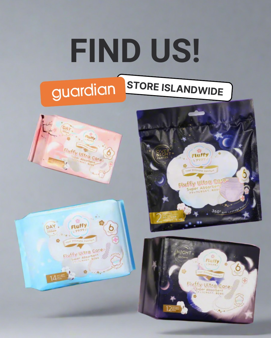 Fluffy SG Facebook ad: EXCLUSIVE: Fluffy has officially landed in @guardiansg…