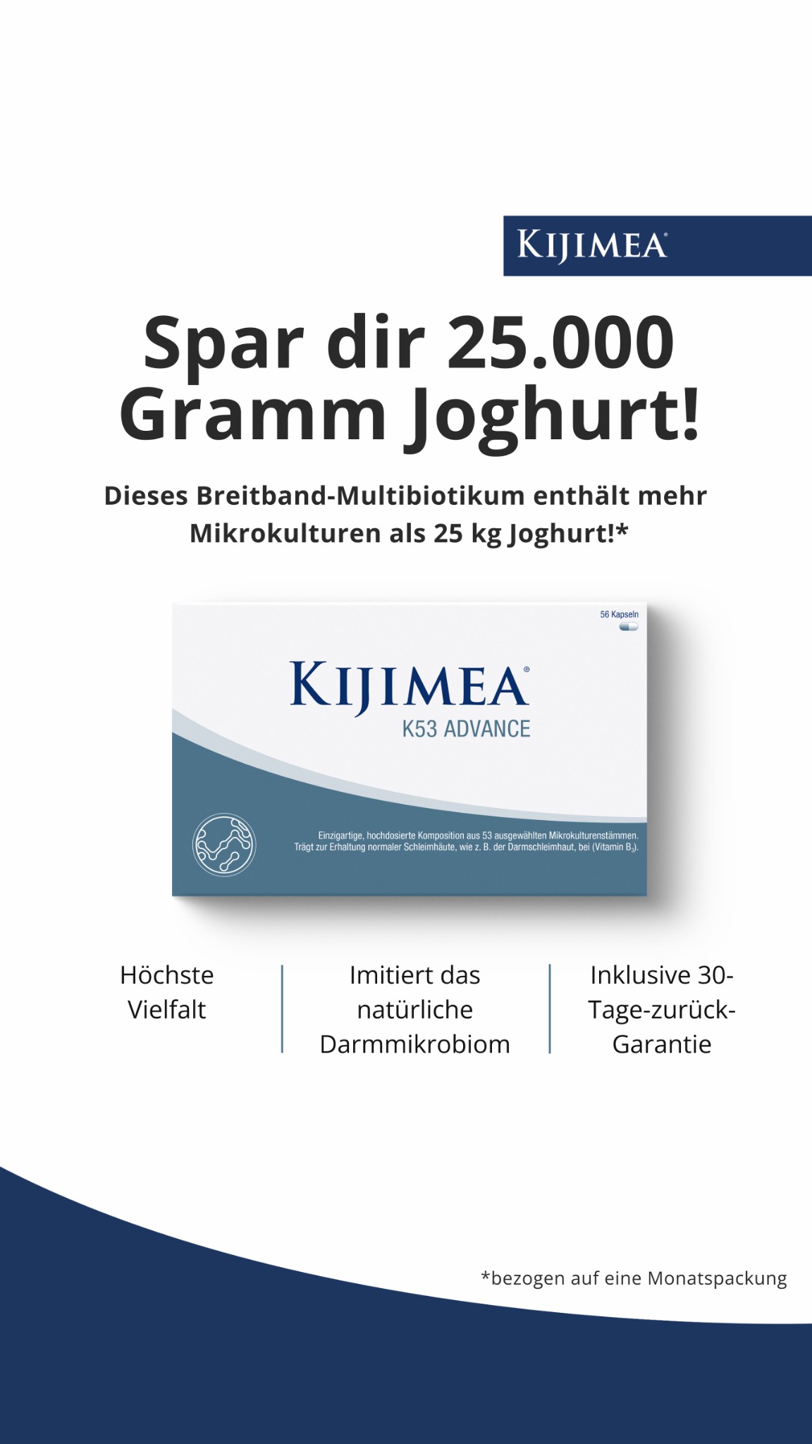 Kijimea Facebook ad