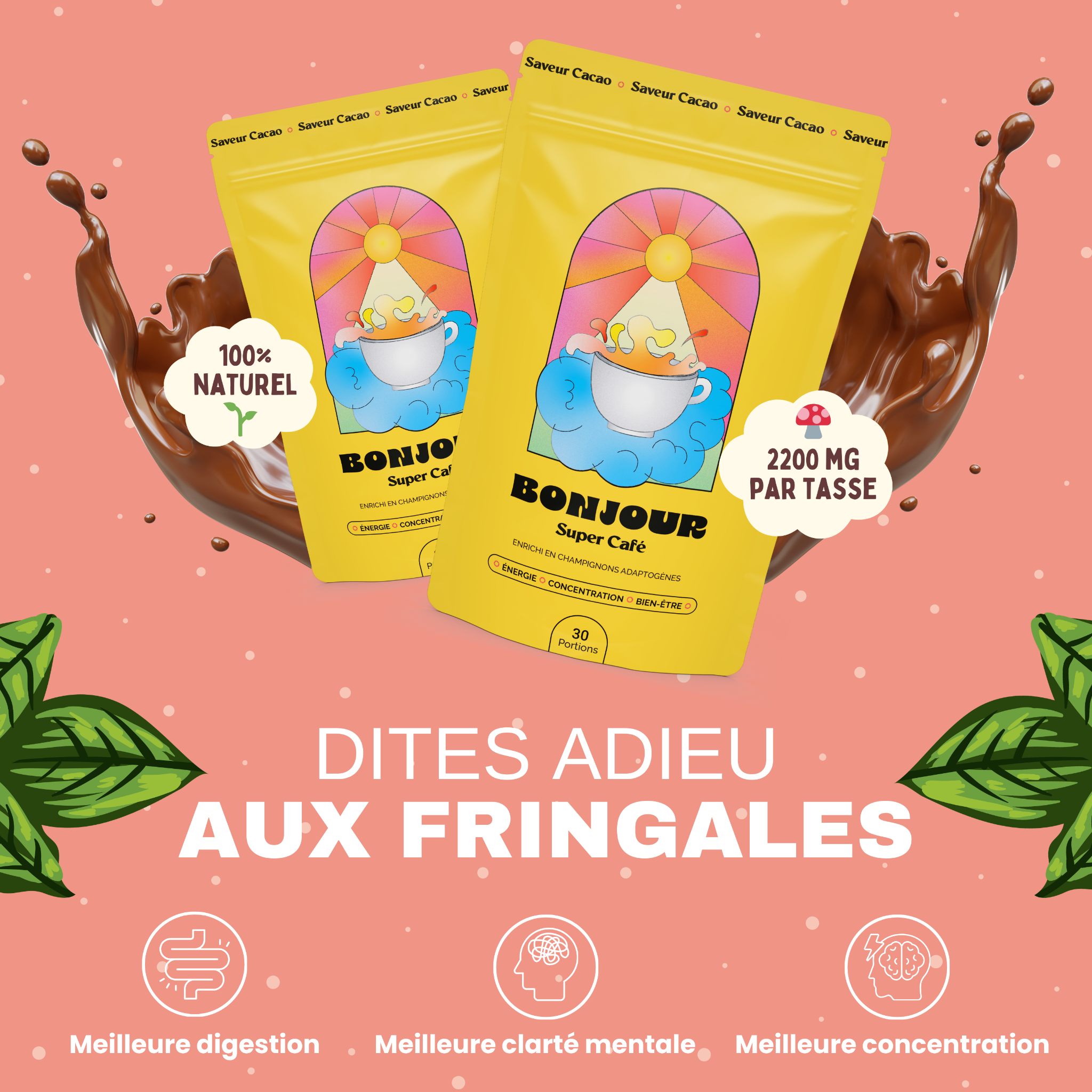 Bonjour Facebook ad