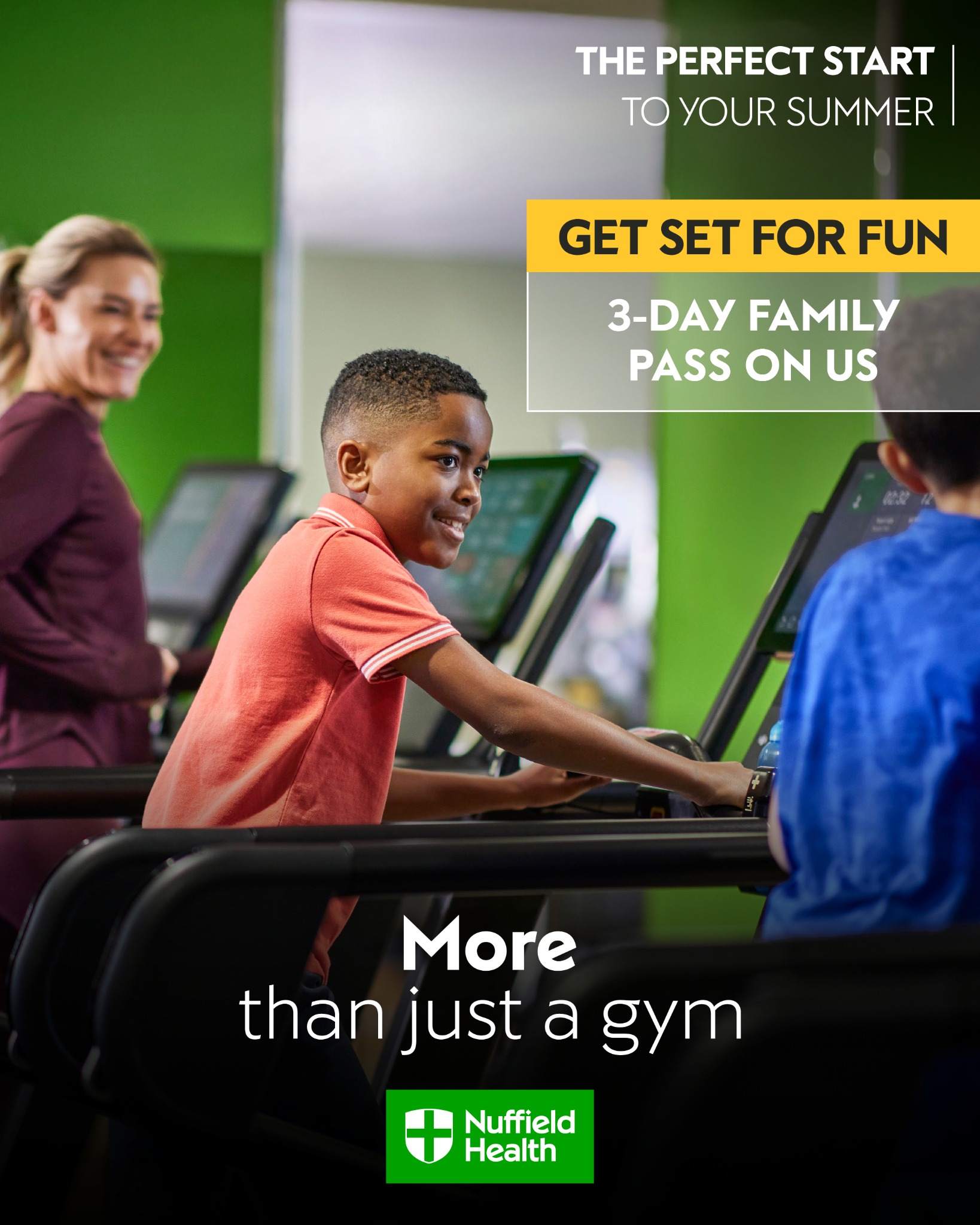 Nuffield Health Facebook ad