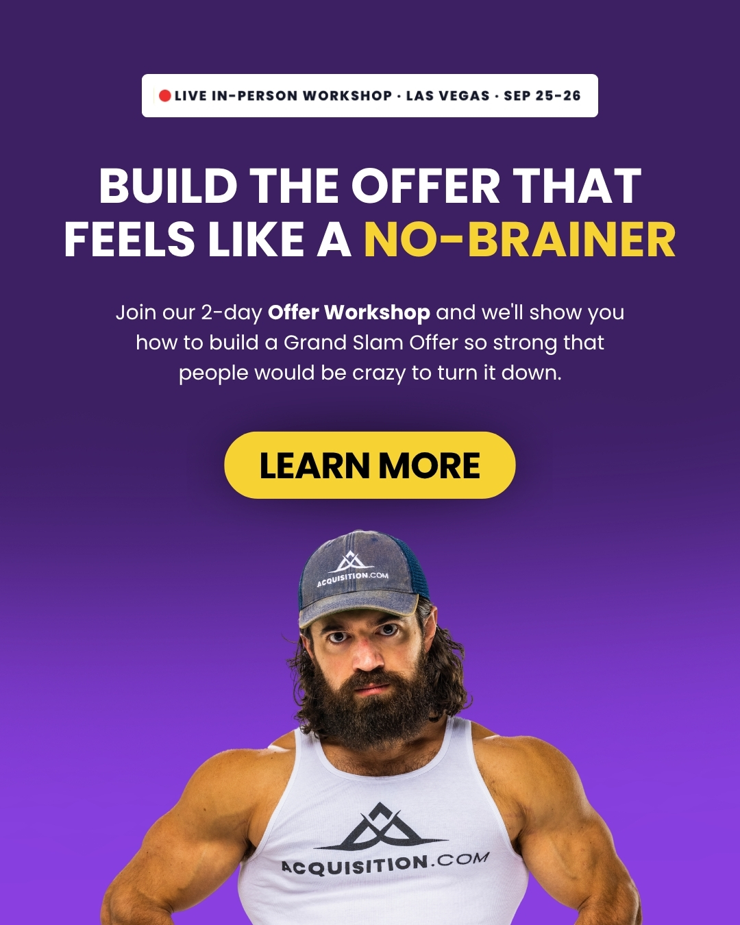 Alex Hormozi Facebook ad