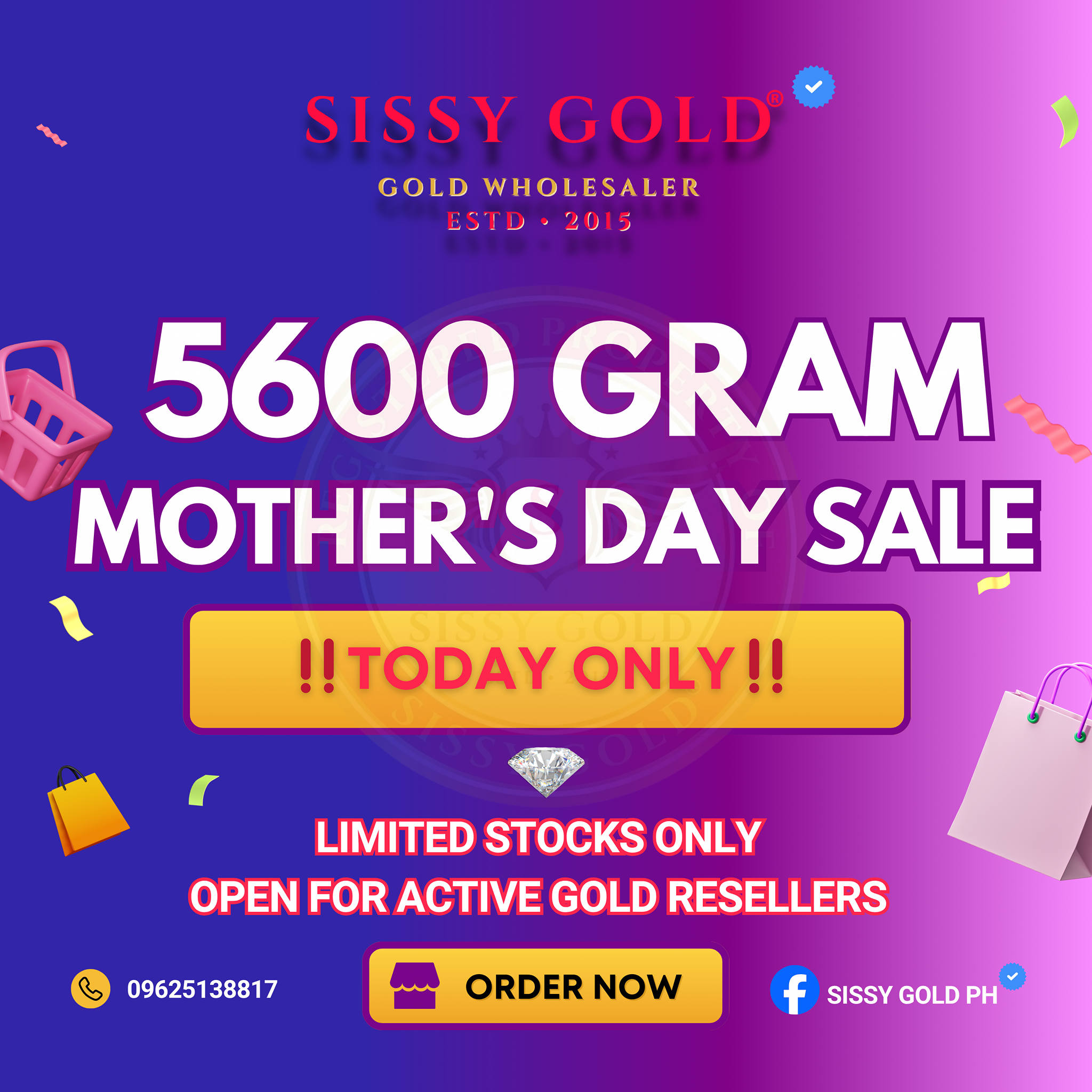 SISSY Gold PH Facebook ad