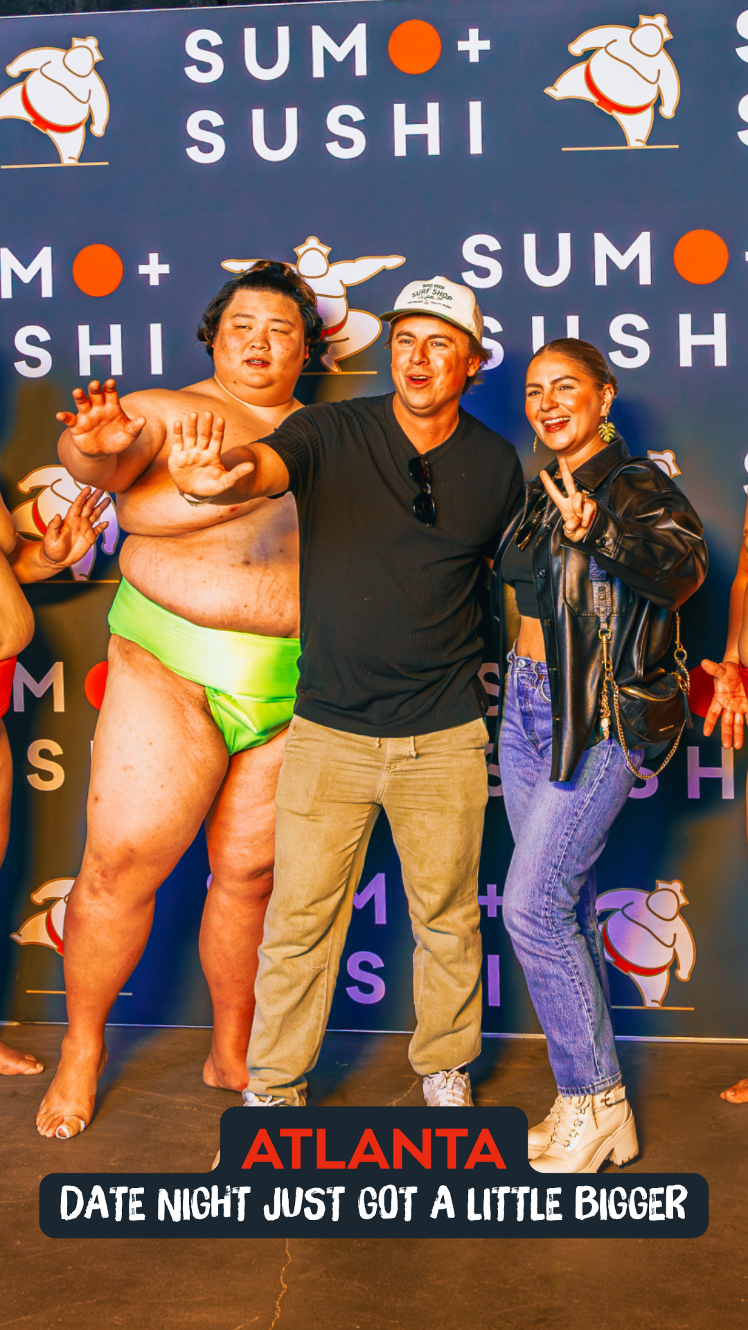 Sumo and Sushi Facebook ad
