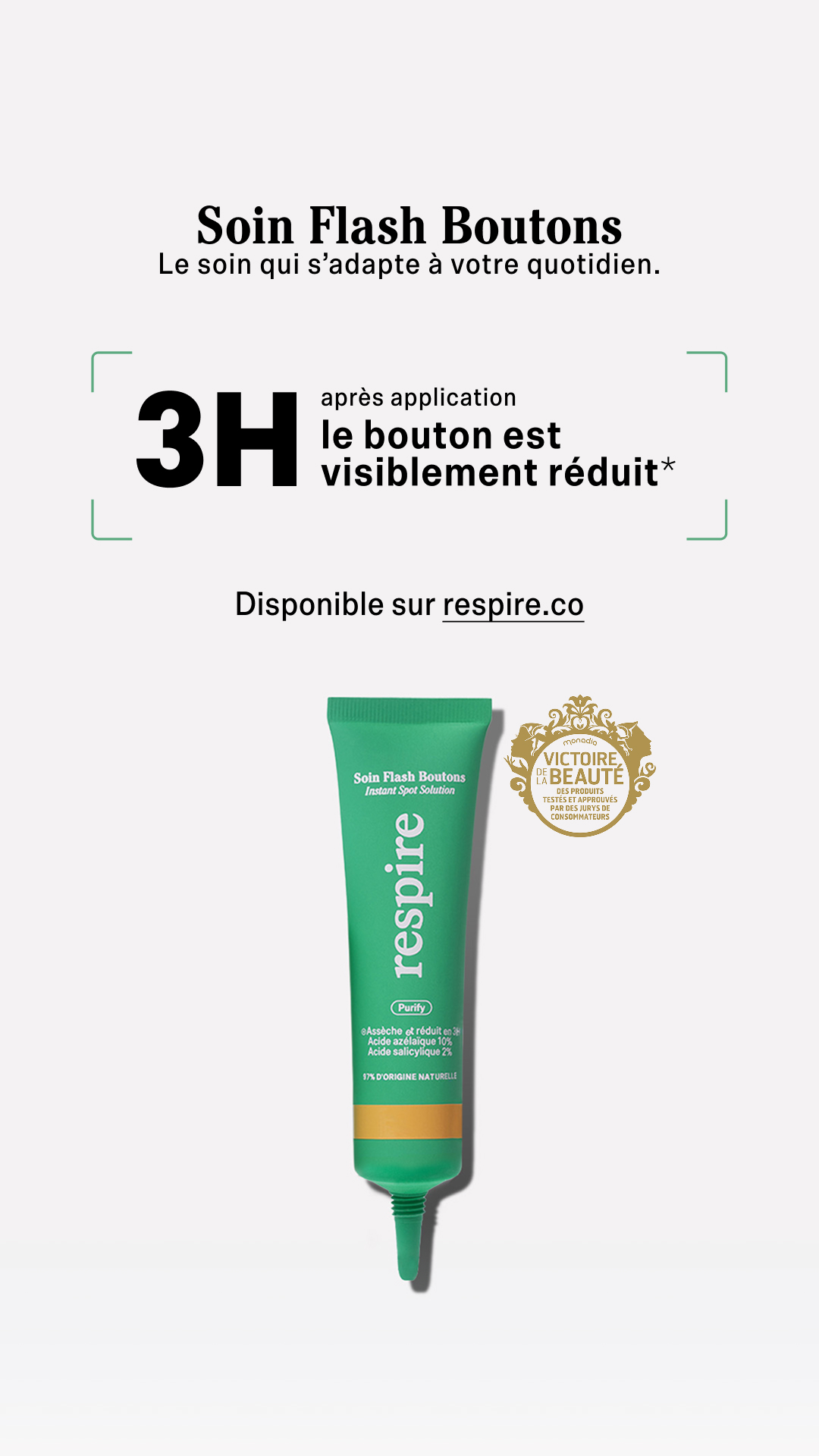 Respire Facebook ad
