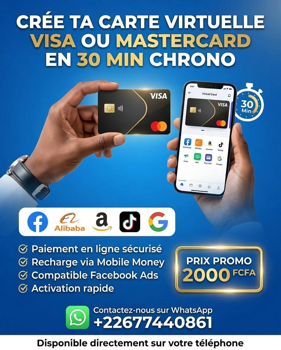 Nikiéma Digital Facebook ad from Mar 19, 2026