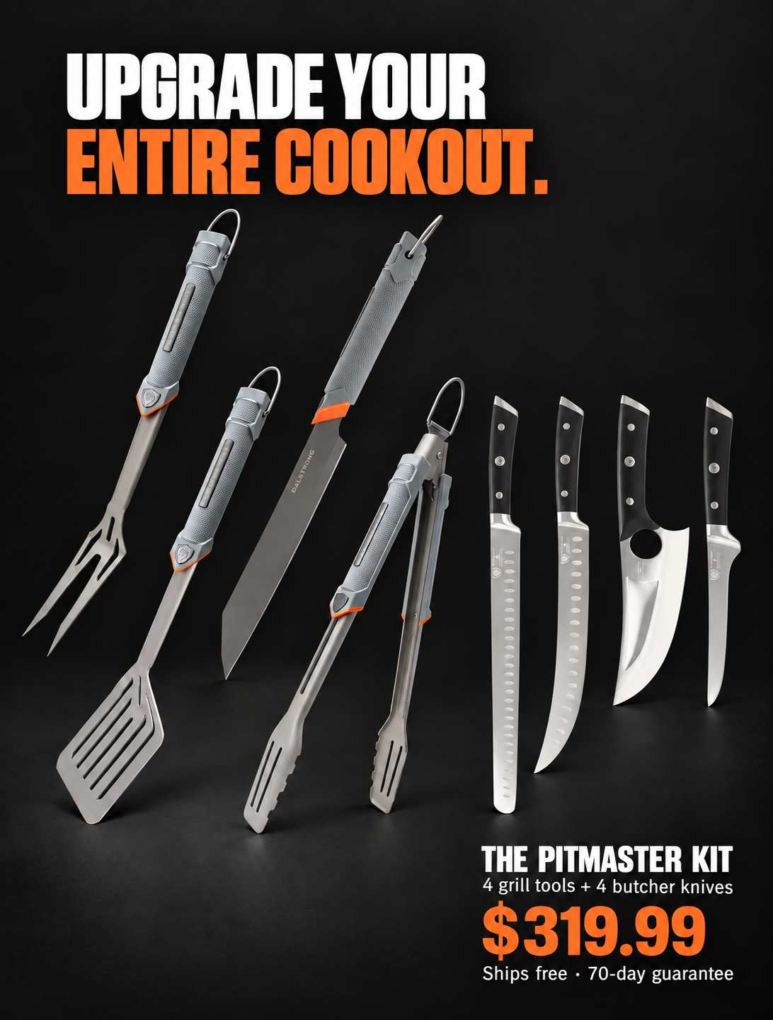 Dalstrong Facebook ad: The Right Tool For Every Job