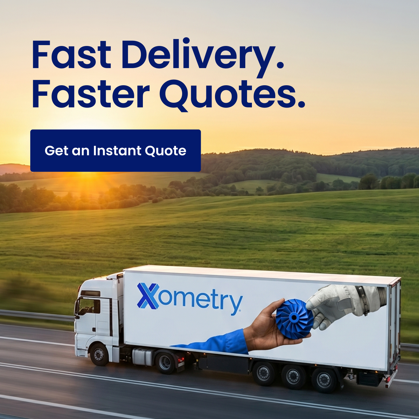 Xometry Facebook ad