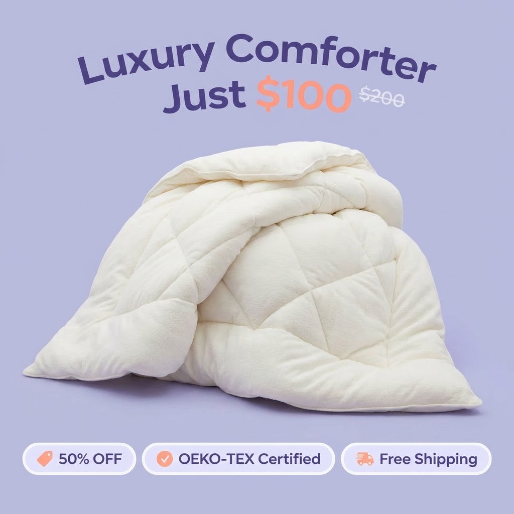Mellow Pillows Facebook ad