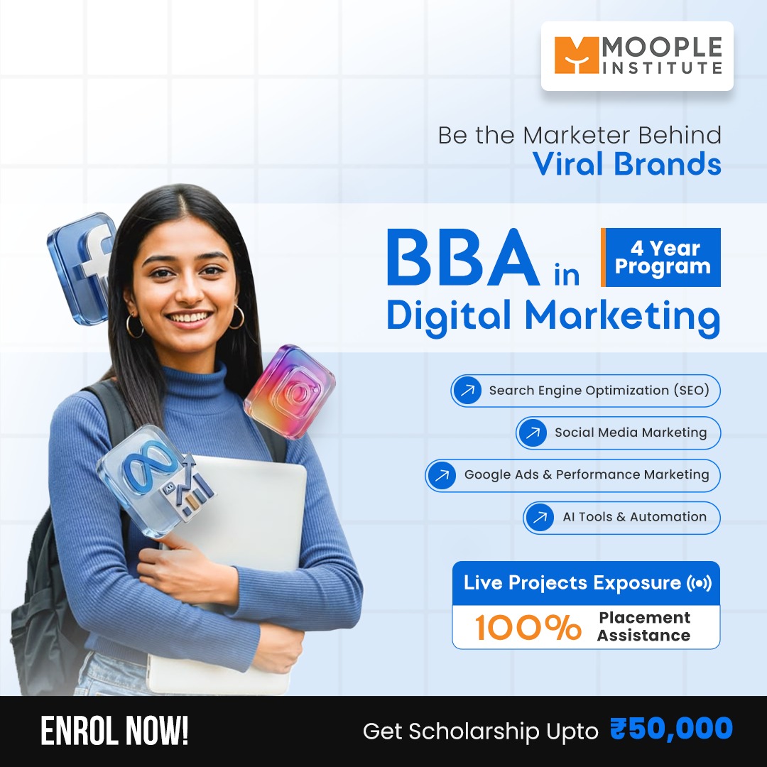 Moople - Institute of Animation and Design Facebook ad