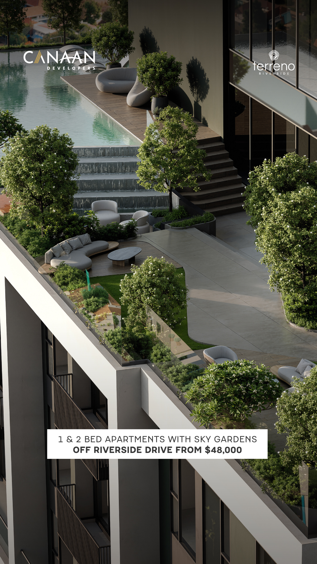 Terreno by Canaan Developers Facebook ad from Jul 2, 2026