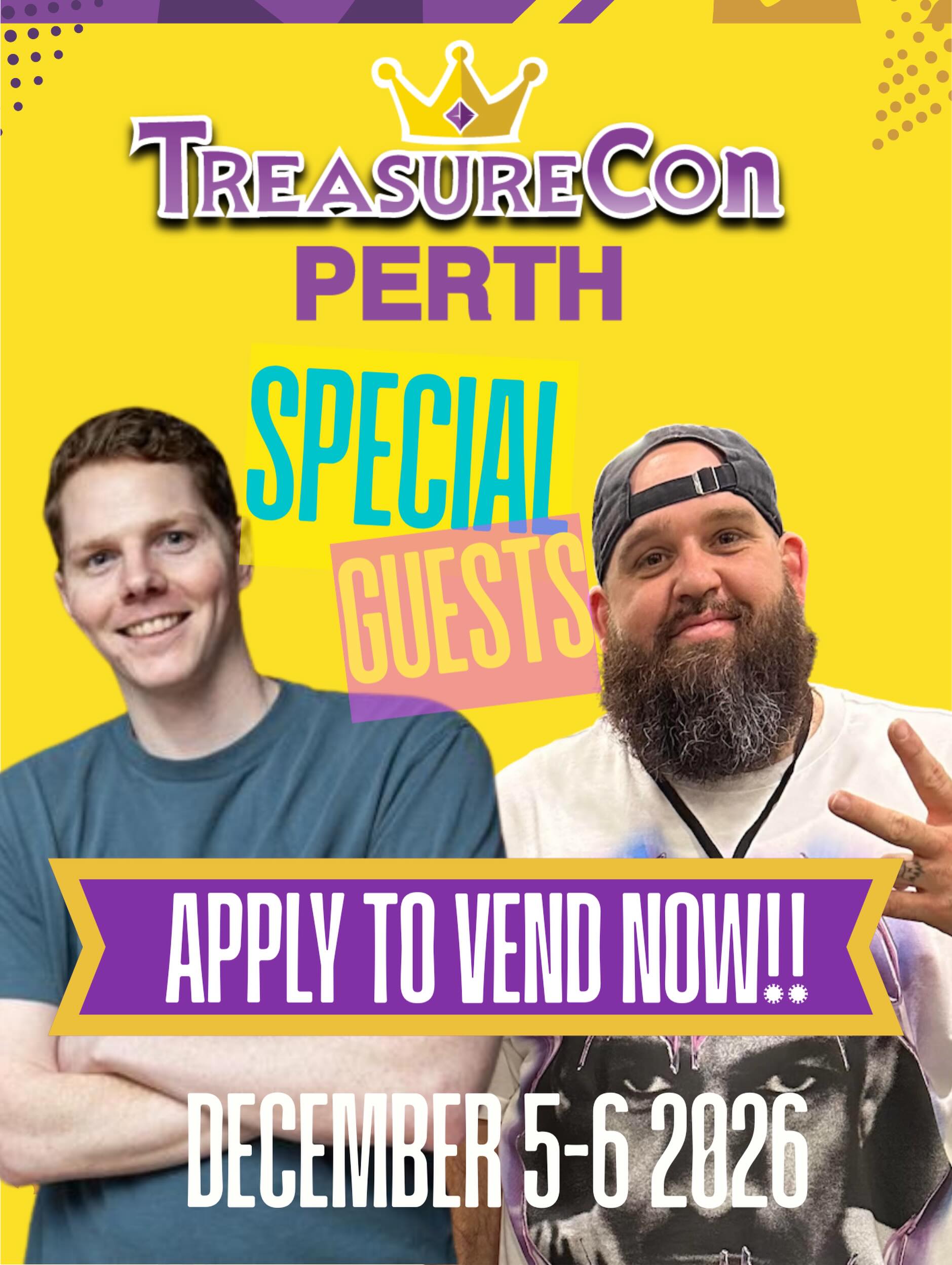 TreasureCon Facebook ad: TreasureCon | Perth's Collectables Convention & TCG Event