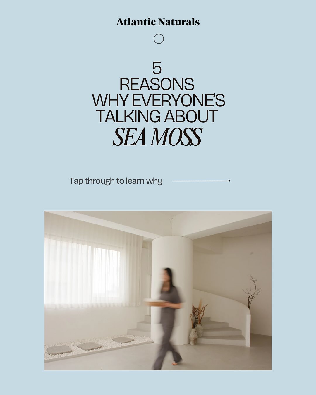 Atlantic Naturals Facebook ad: 5 Reasons everyone’s talking about sea moss &…
