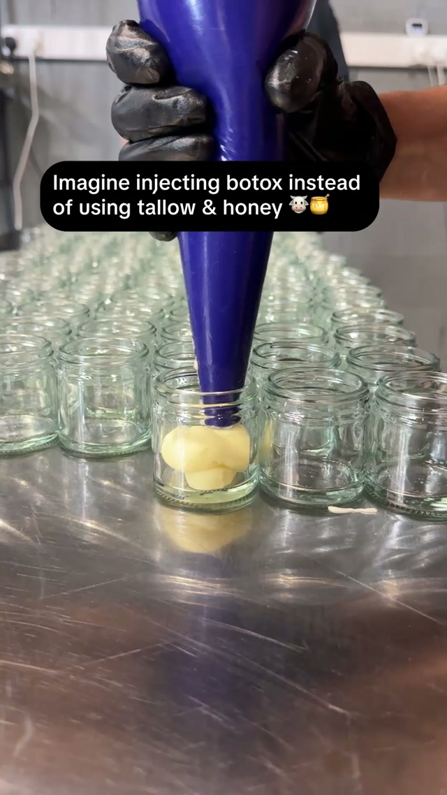 Ancestral Cosmetics Facebook ad: I made a face cream from BEEF FAT