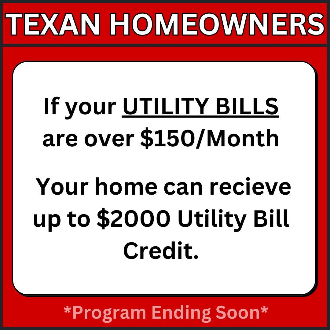 Texas Smart Rebates Facebook ad: Program Ending Soon