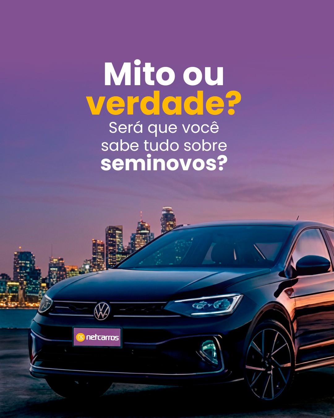 NetCarros Facebook ad: Mito ou verdade: será que você realmente sabe…