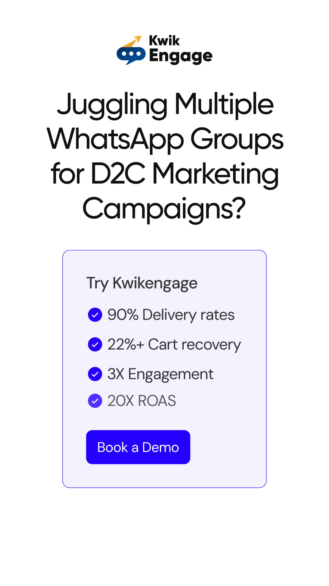 GoKwik Facebook ad