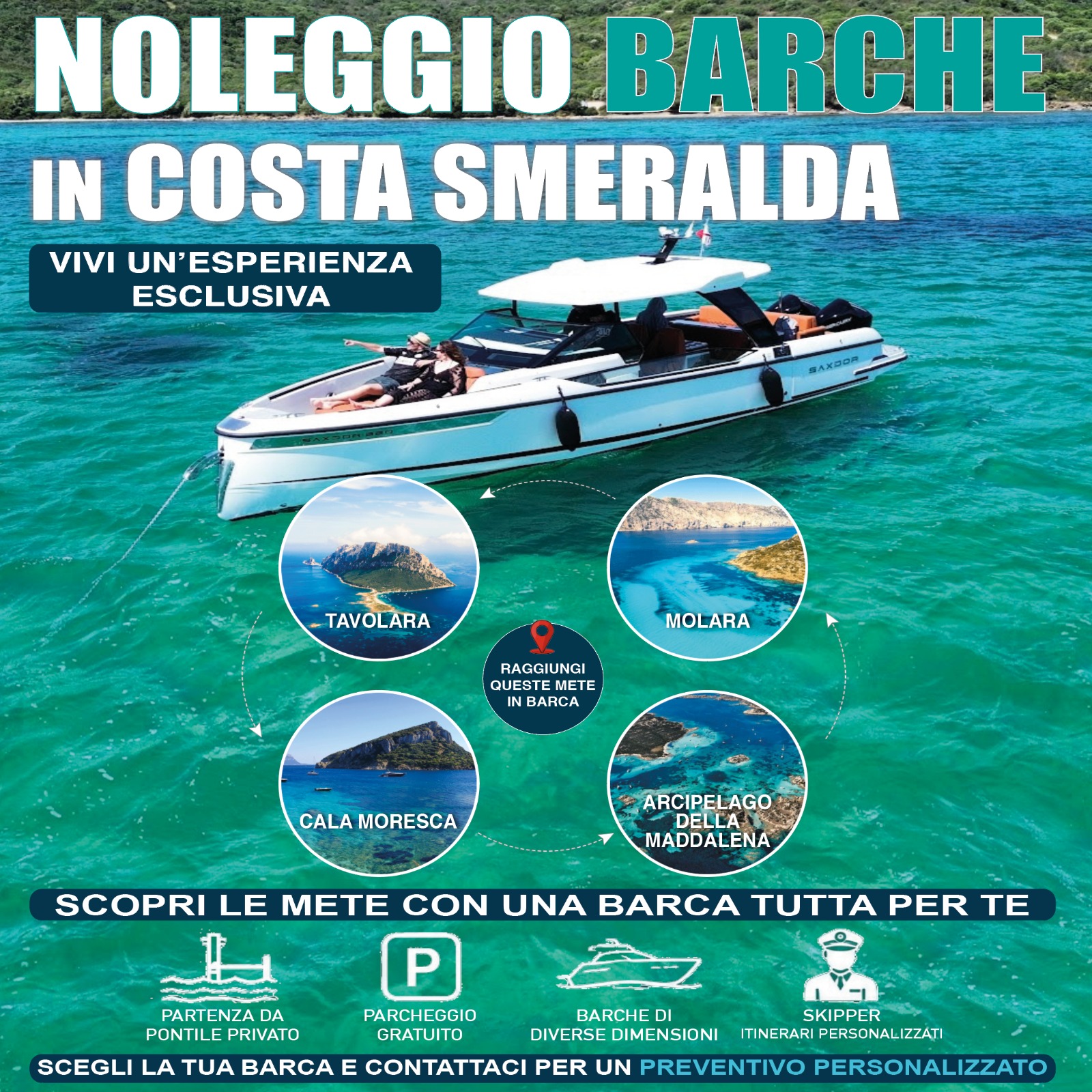 Summer Service Boat Rental Facebook ad