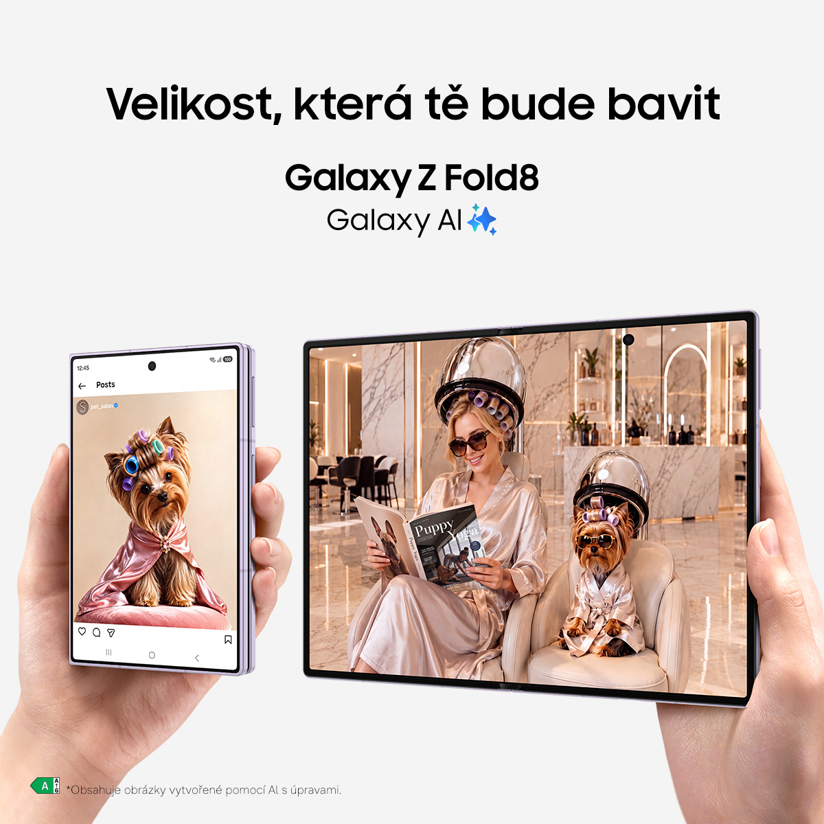 Samsung Facebook ad: Dopřej zábavě prostor