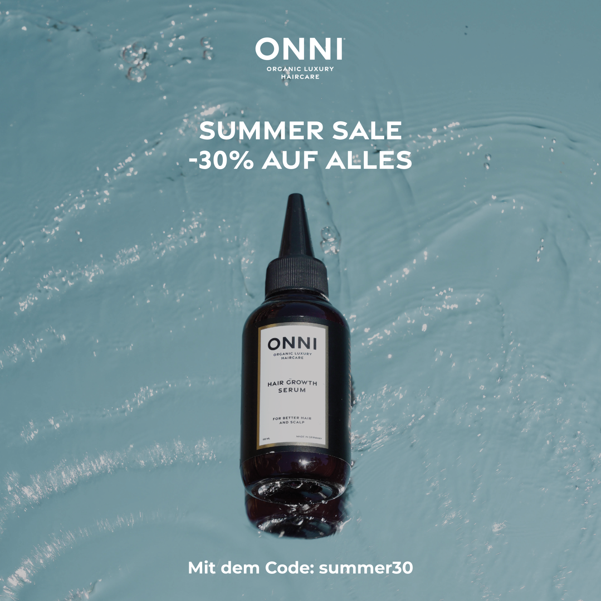 ONNI - Organic Luxury Haircare Facebook ad