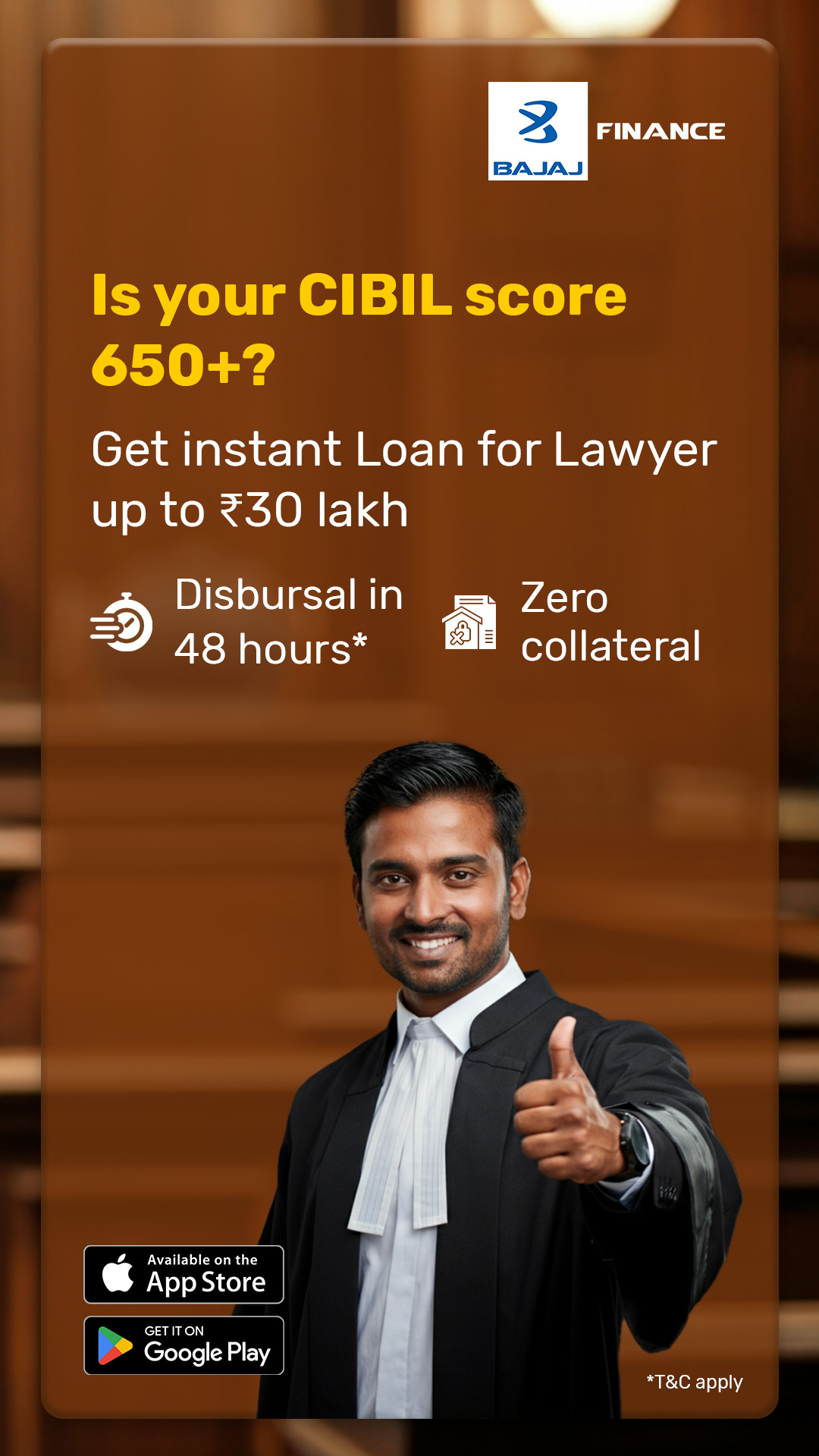 Bajaj Finserv Facebook ad