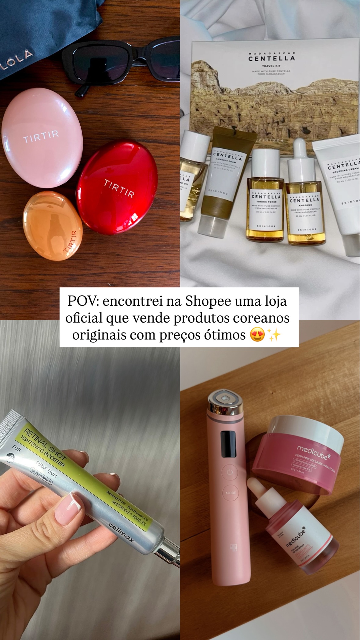 apromodamana Facebook ad: POV: encontrei na Shopee uma loja oficial que…